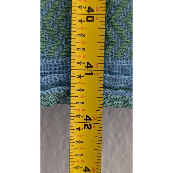 Cecilie Copenhagen Makena Shift Dress Women's Size Small Green Midi Dress - Picture 7 of 8